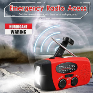 Emergency Hand Crank Radio w/ Power Bank