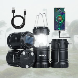 Solar/Battery Powered Lanterns (4 Pack)