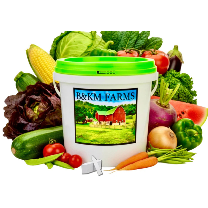 50 Vegetable Seed Packet Vault: 50,000 Heirloom Seeds