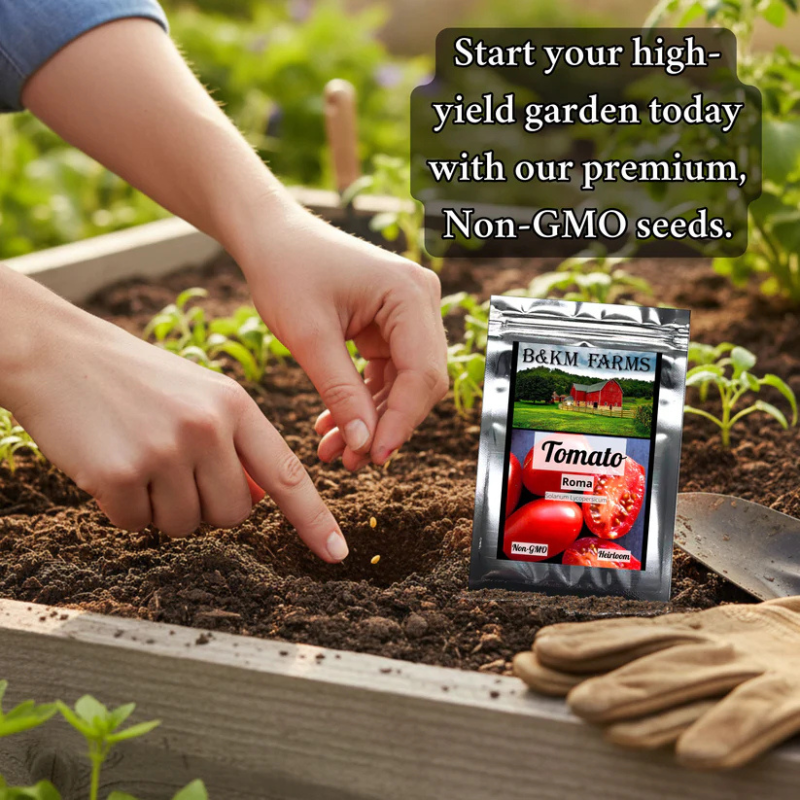 50 Vegetable Seed Packet Vault: 50,000 Heirloom Seeds - Image 5